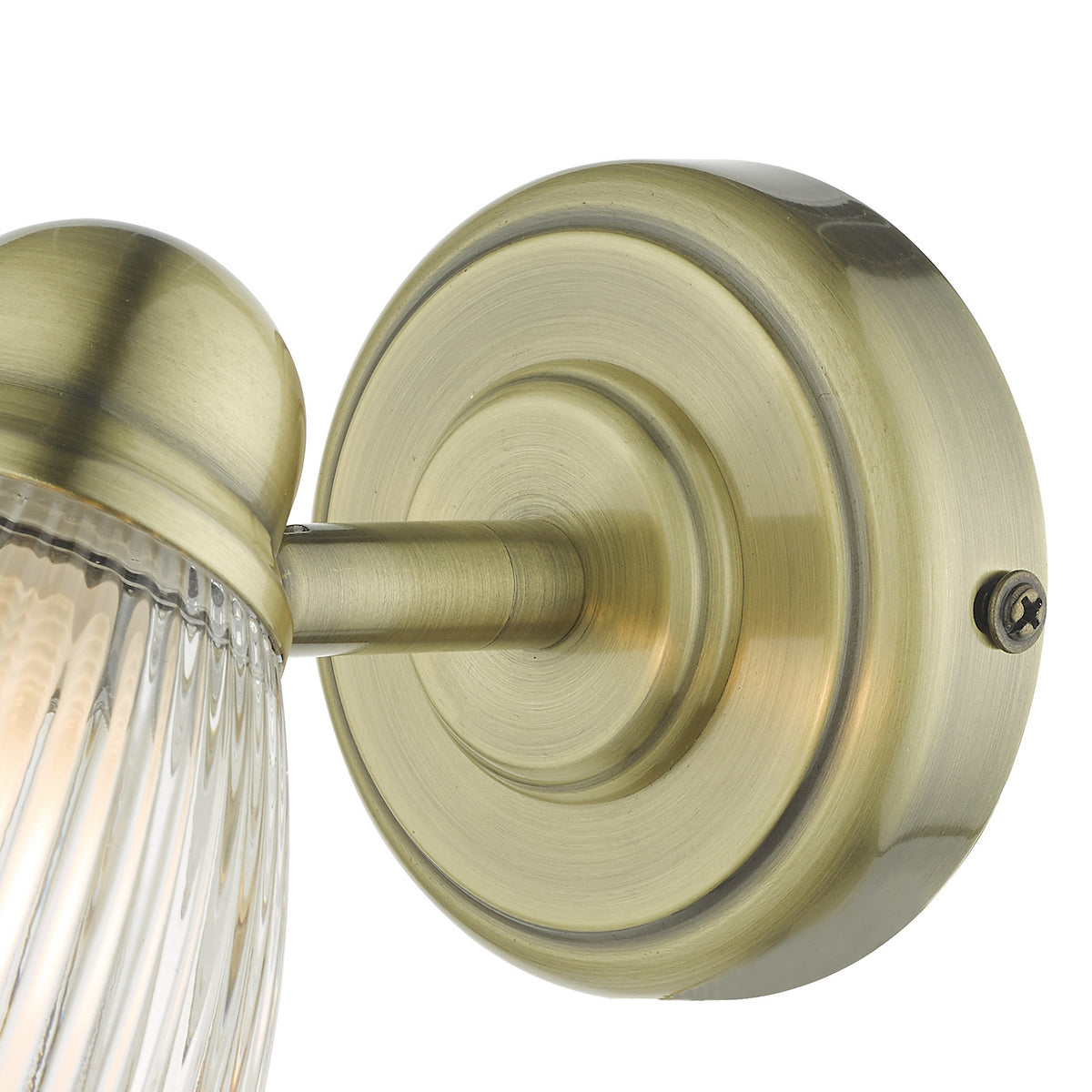 CEDRIC SWB ANT BRASS GLASS IP44