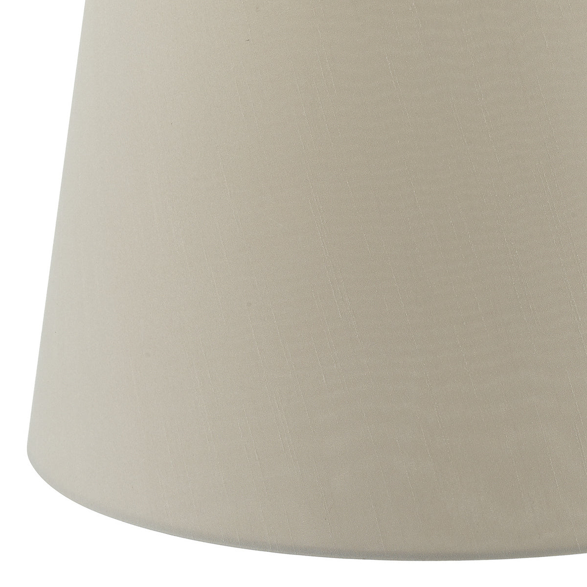 CEZANNE FAUX SILK DRUM SHADE 35CM ECRU