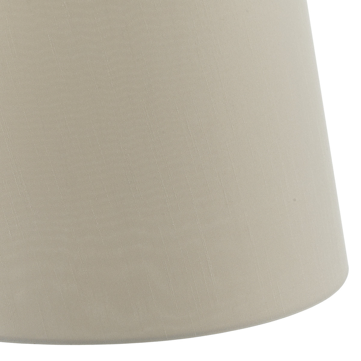 CEZANNE FAUX SILK DRUM SHADE 35CM ECRU