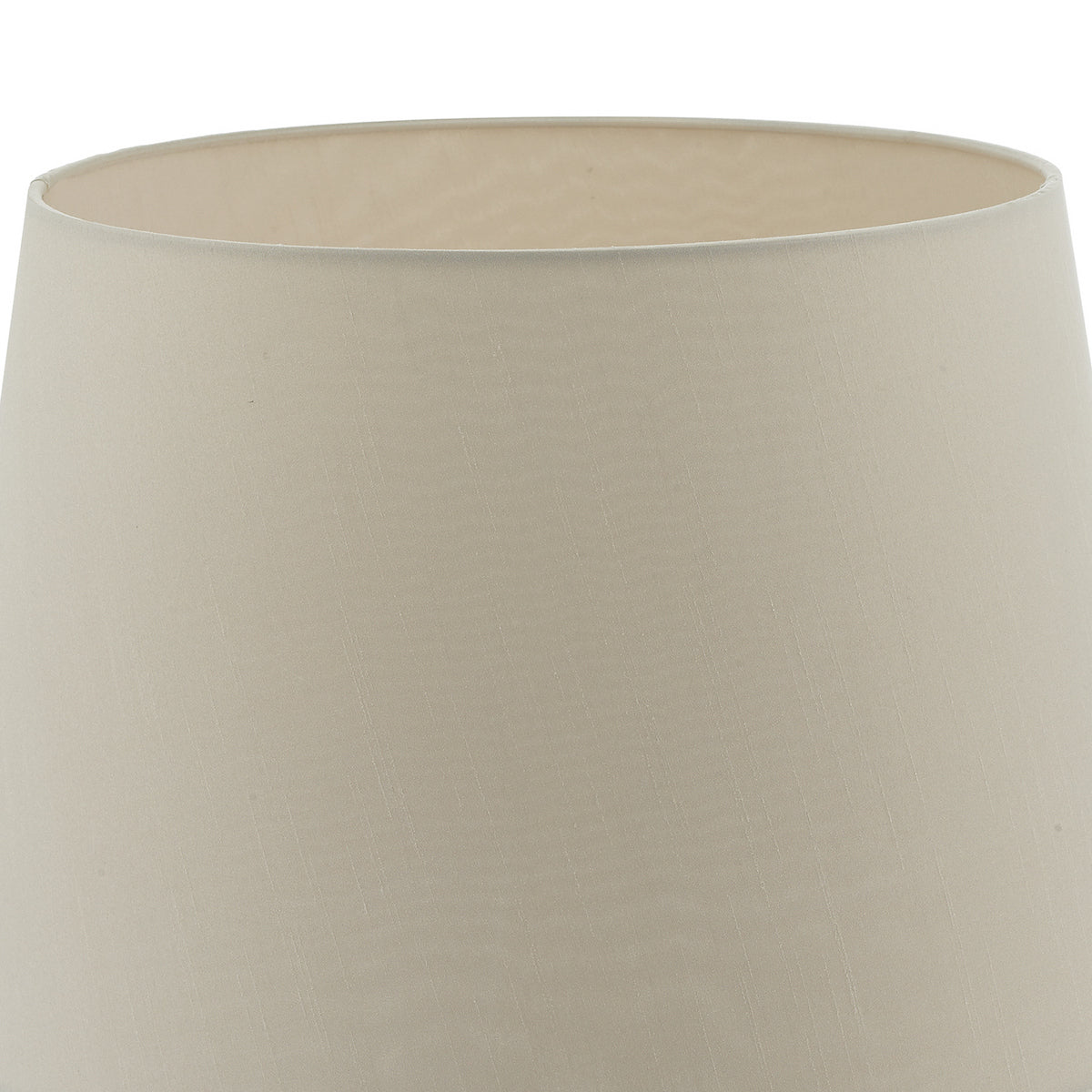 CEZANNE FAUX SILK DRUM SHADE 35CM ECRU