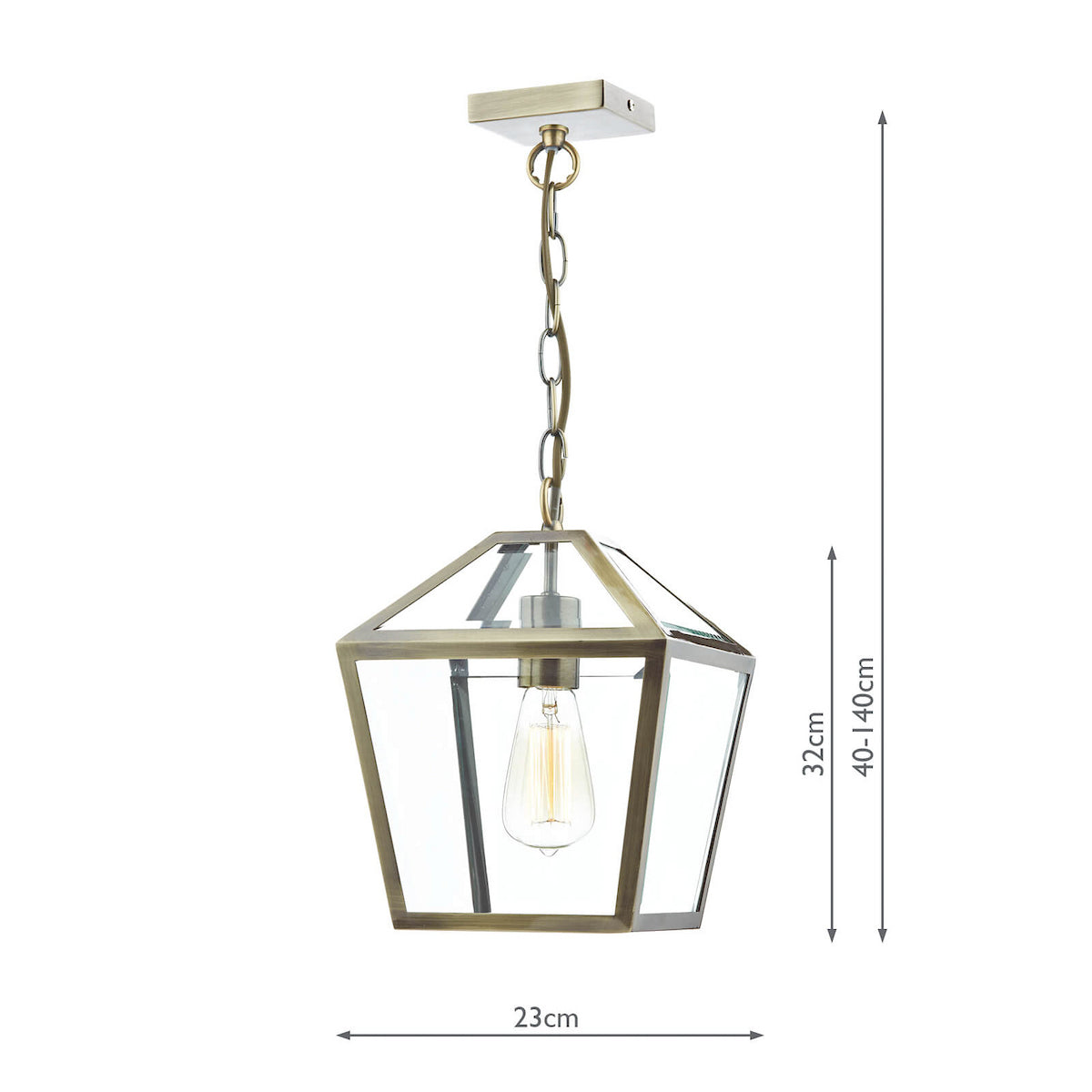 CHURCHILL 1LT PENDANT ANT BRA