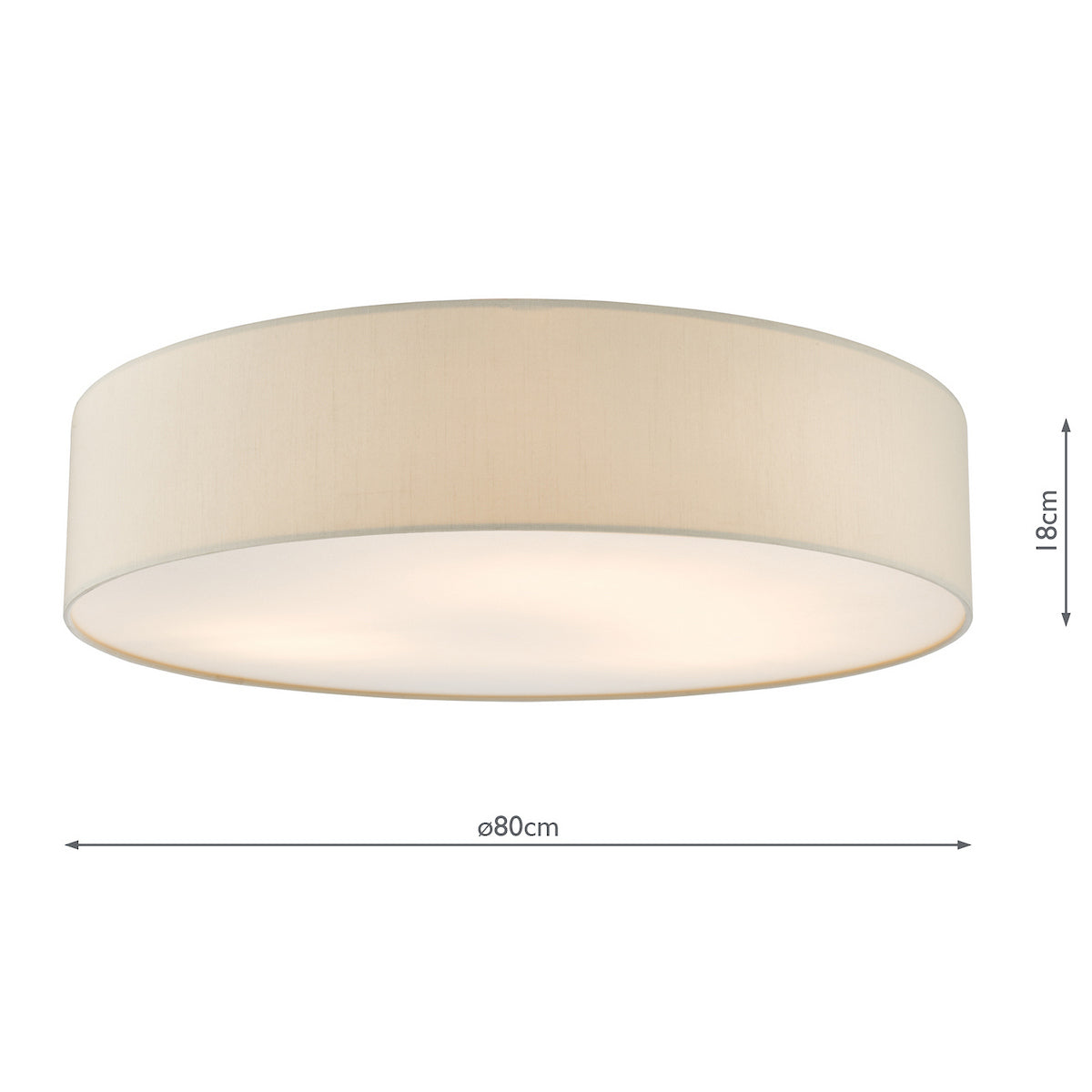 CIERRO 6LT FLUSH TAUPE 80CM