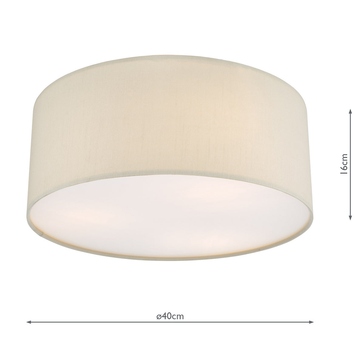 CIERRO 3LT FLUSH TAUPE 40CM