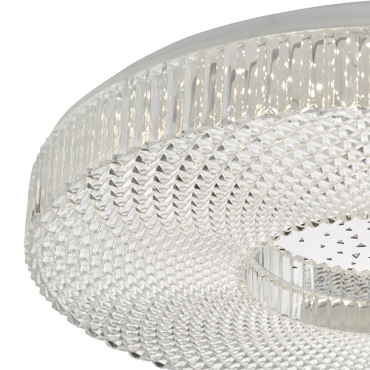 CIMONA FLUSH LRG ACRYLIC LED