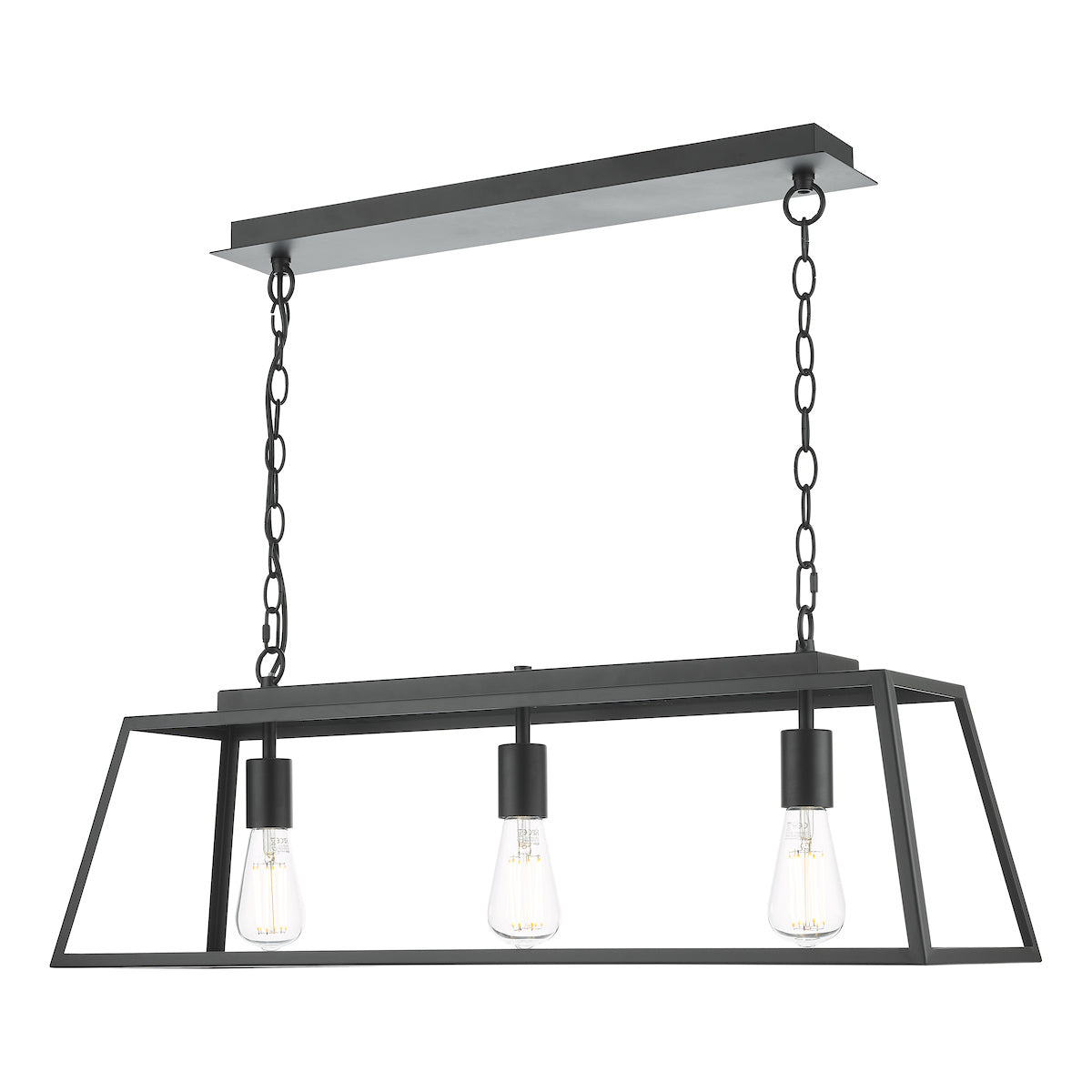 CLAUDIA 3LT PENDANT BLACK