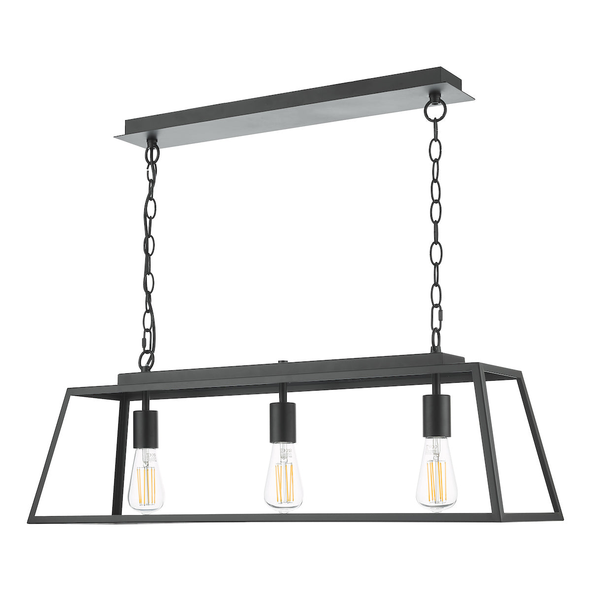 CLAUDIA 3LT PENDANT BLACK