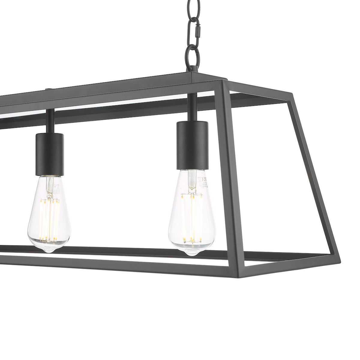 CLAUDIA 3LT PENDANT BLACK