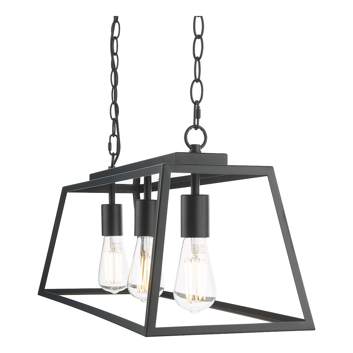 CLAUDIA 3LT PENDANT BLACK