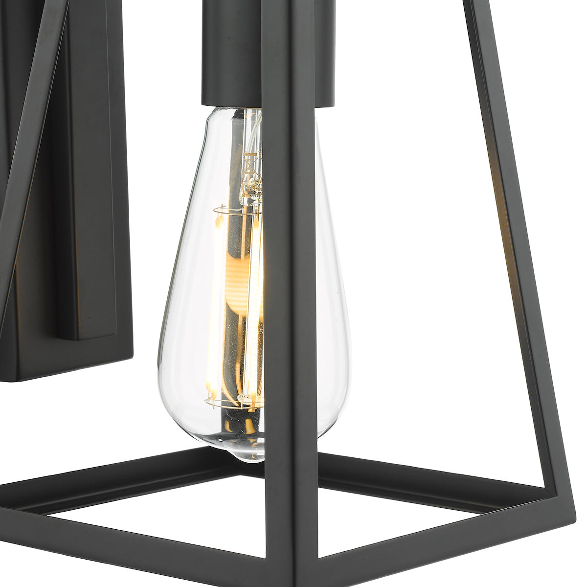 CLAUDIA 1LT WALL LIGHT BLACK