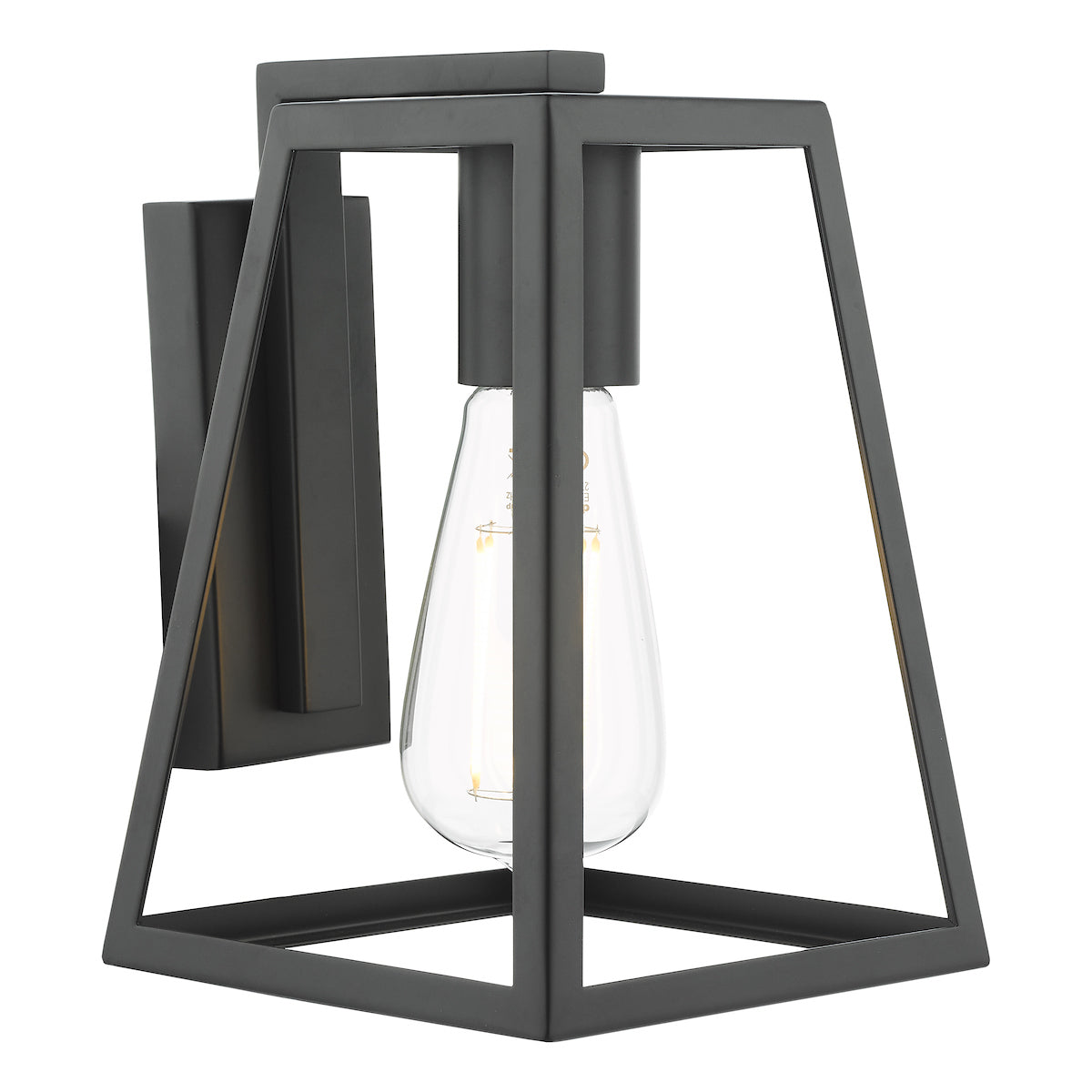 CLAUDIA 1LT WALL LIGHT BLACK