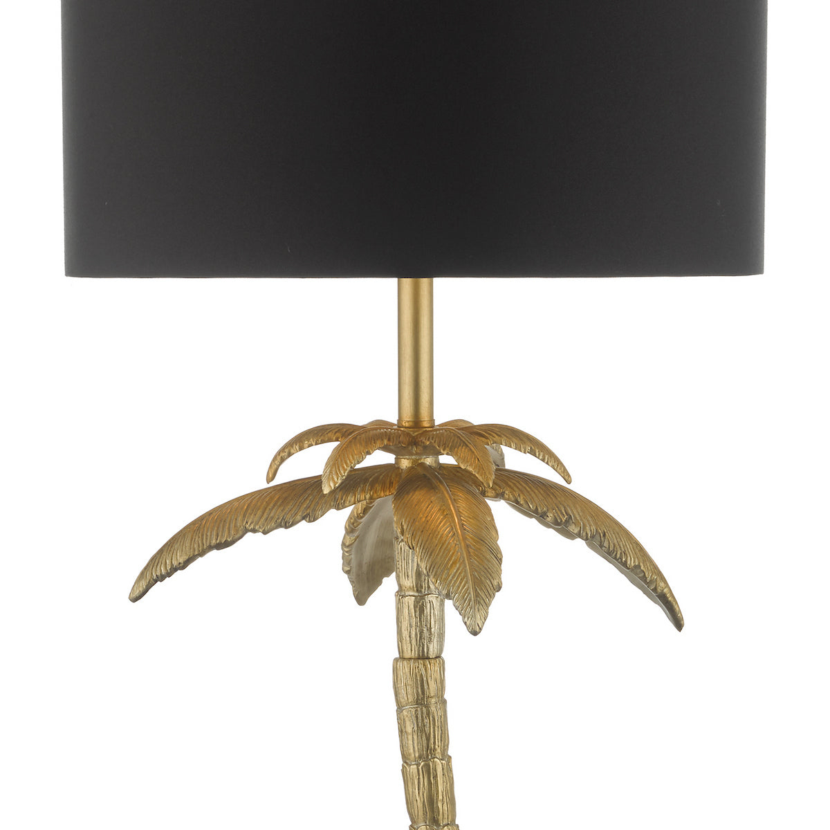 COCO FLOOR LAMP ANTIQUE GOLD CW SHADE