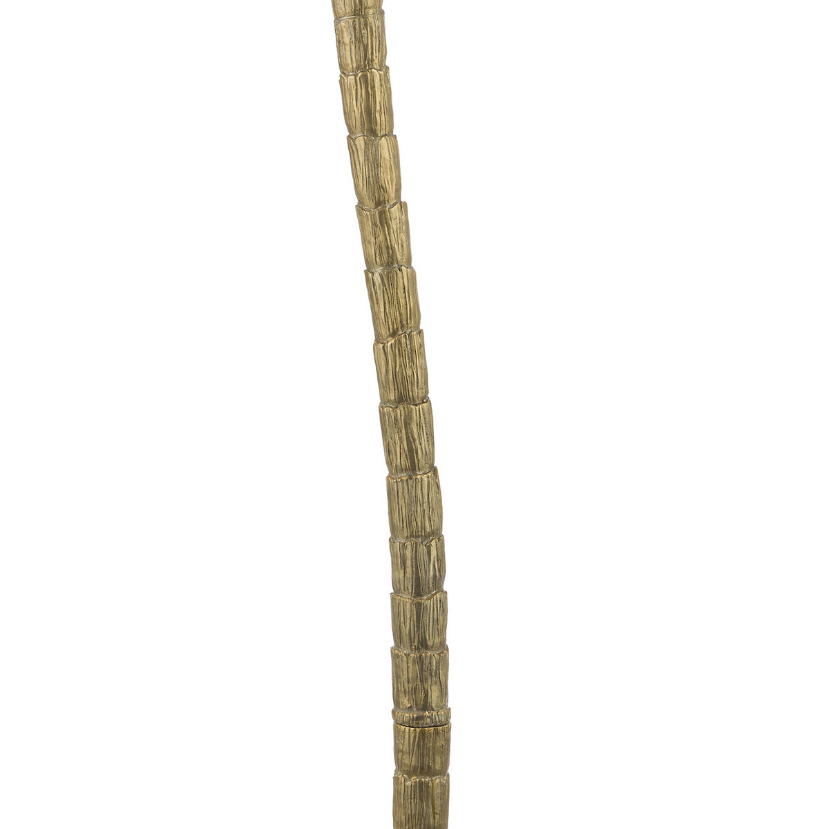 COCO FLOOR LAMP ANTIQUE GOLD CW SHADE