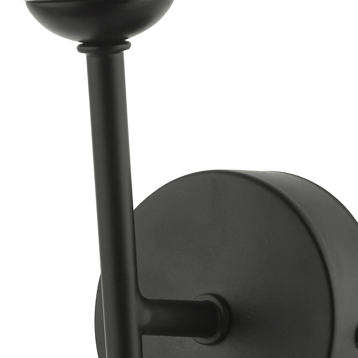 COHEN 1LT WALL LIGHT MATT BLACK CW SMOKED GLS