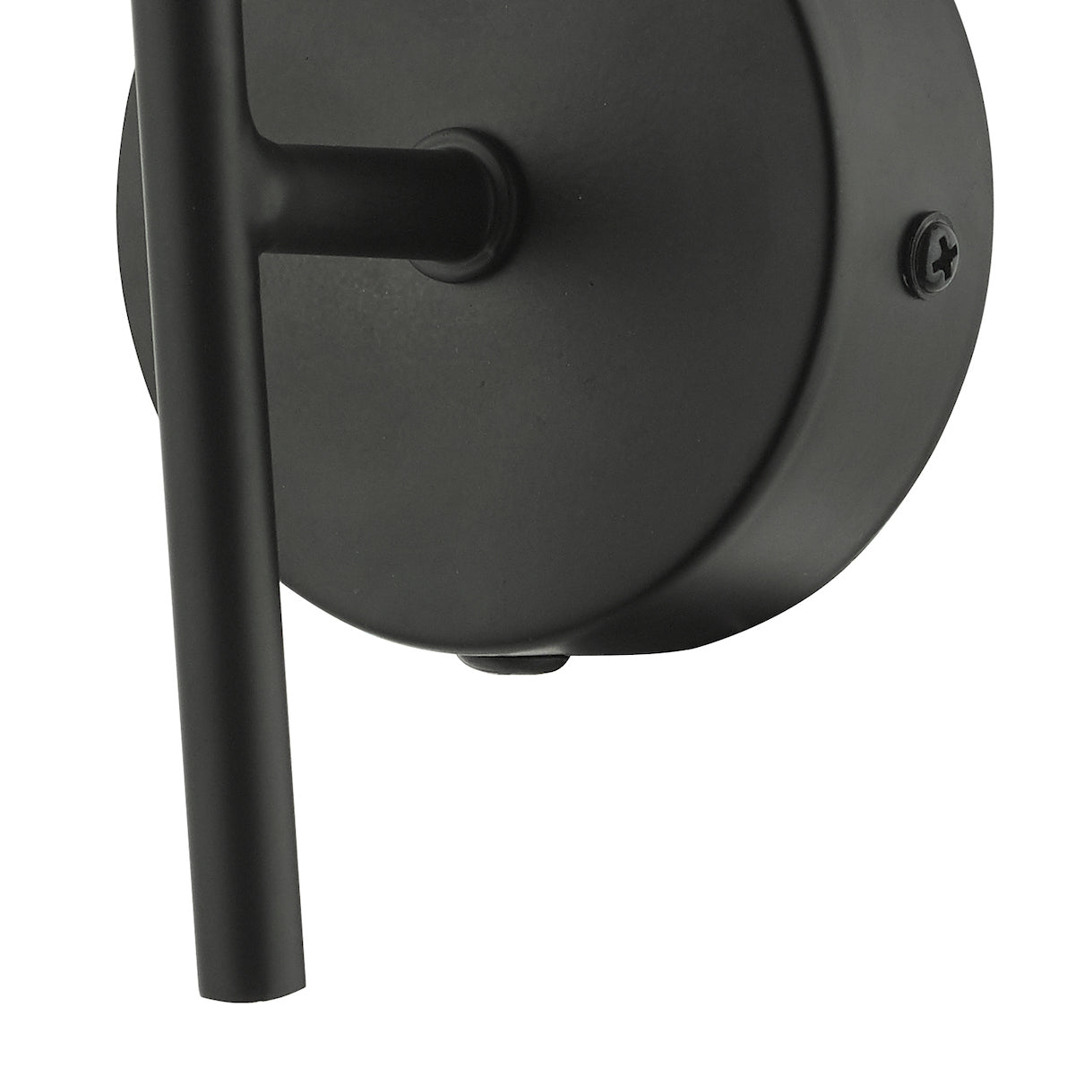 COHEN 1LT WALL LIGHT MATT BLACK CW SMOKED GLS