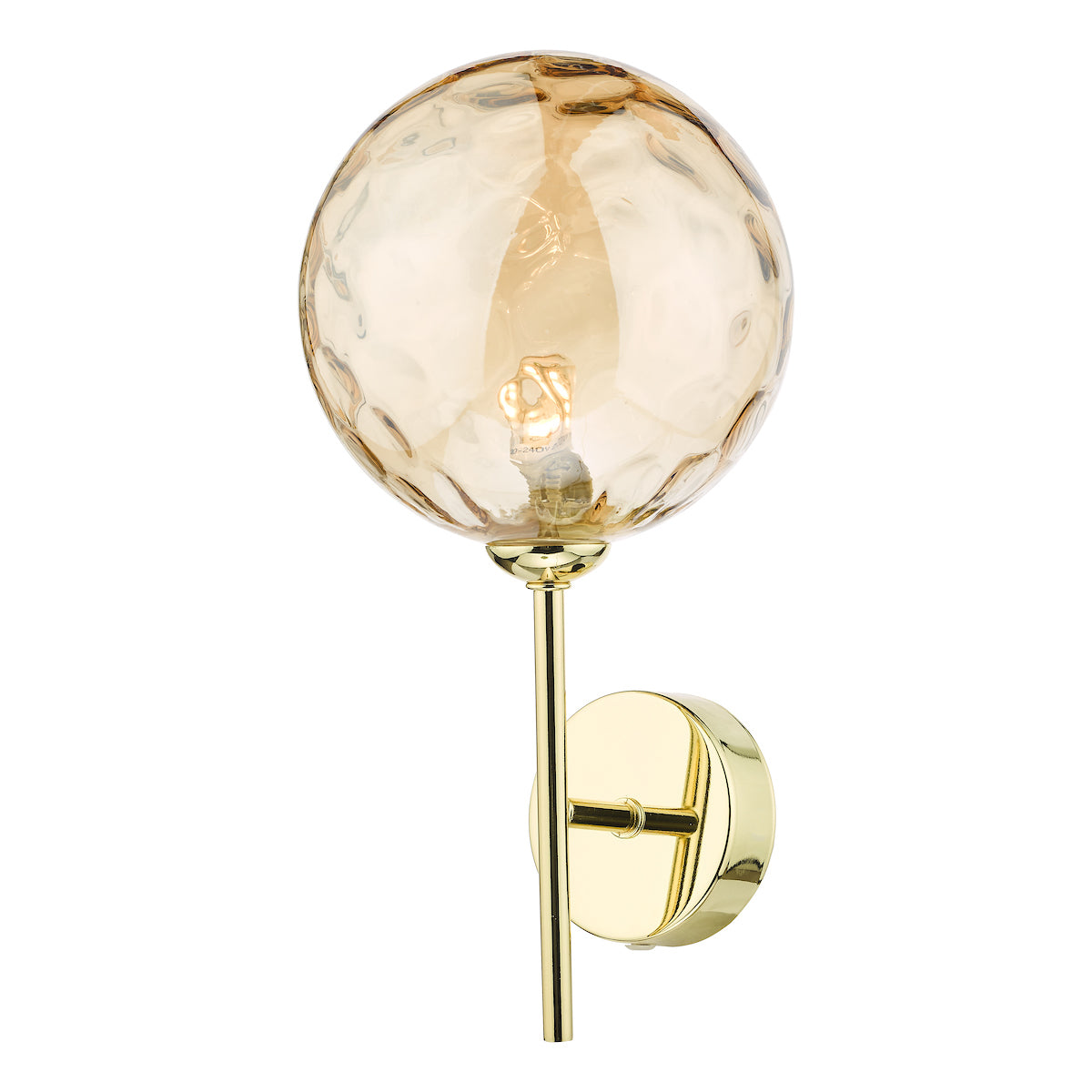 COHEN 1LT W/LT GOLD CW CHAMPAGNE DIMPLE GLS 150MM