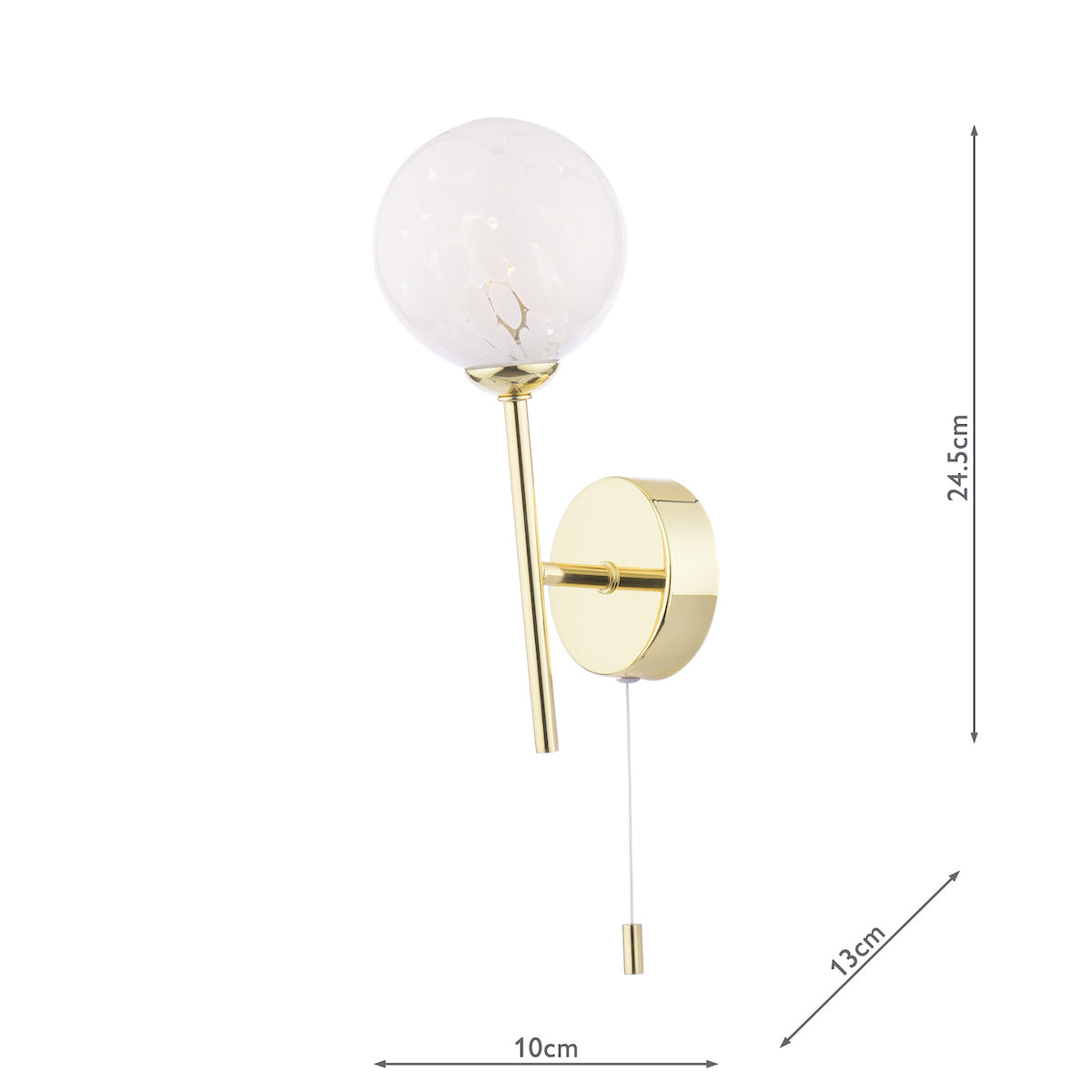 COHEN 1LT W/LT GOLD CW CONFETTI GLS