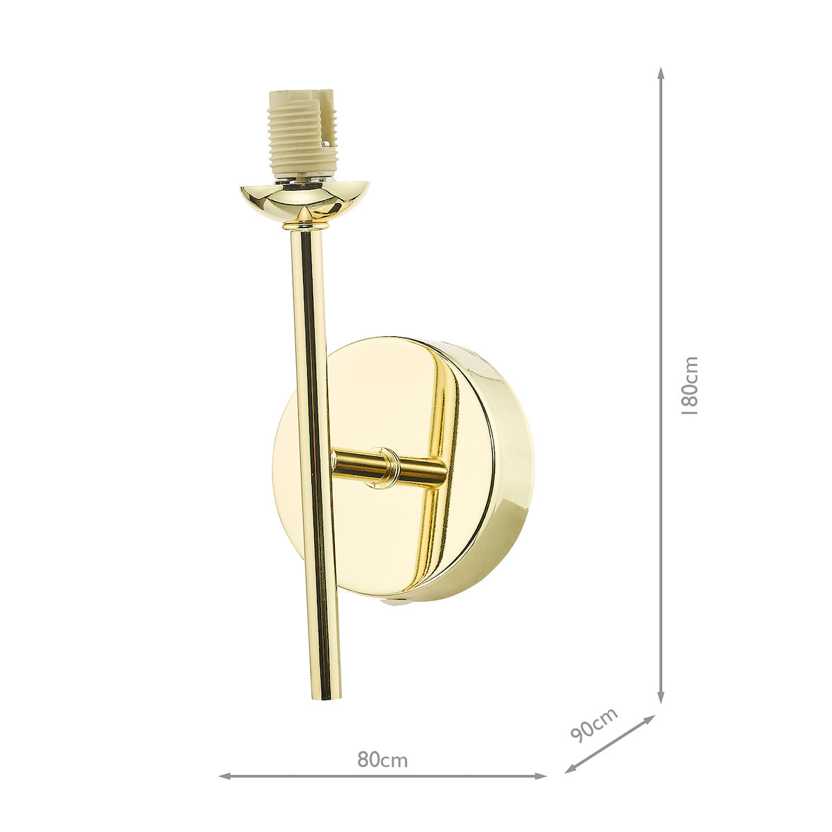COHEN 1LT WALL LIGHT GOLD BRACKET ONLY