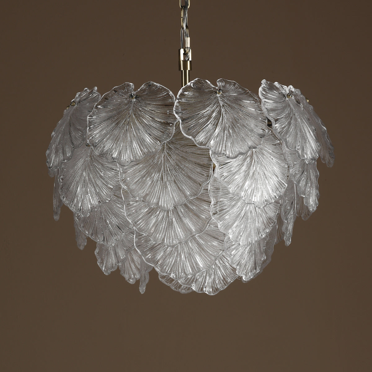 COURTNEY 10LT PENDANT GLASS & ANT BRA