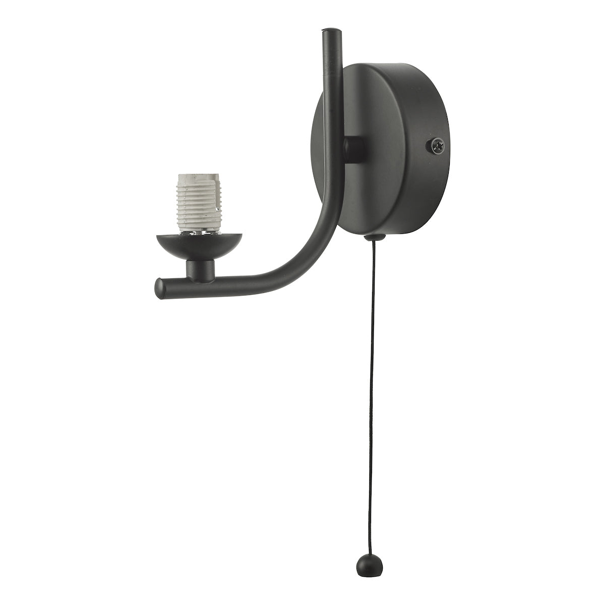 CRADLE 1LT WALL LIGHT BLACK FRAME ONLY