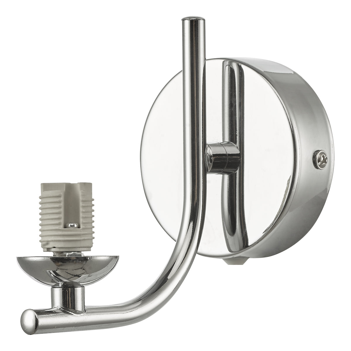 CRADLE 1LT WALL LIGHT POL CHR FRAME ONLY