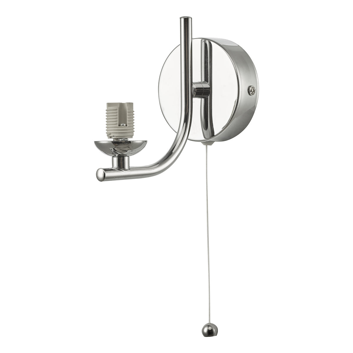 CRADLE 1LT WALL LIGHT POL CHR FRAME ONLY
