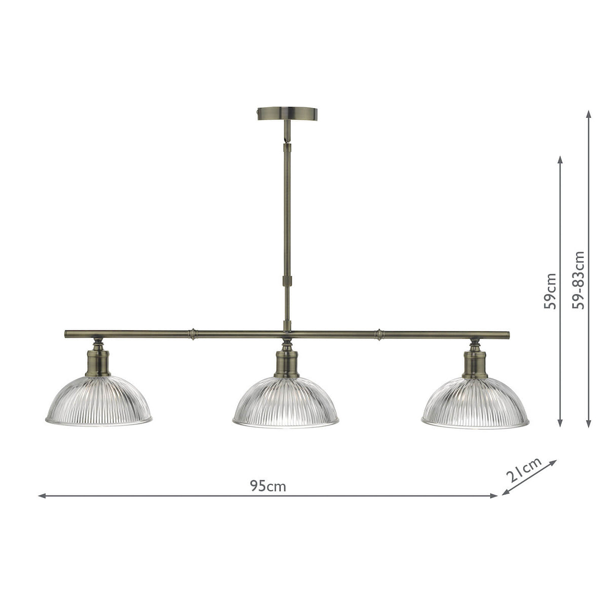 DARA 3LT PENDANT BAR ANT BRA