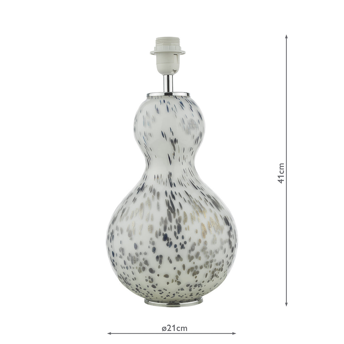 DASCHA MULTI COLOUR GLASS TL BASE ONLY