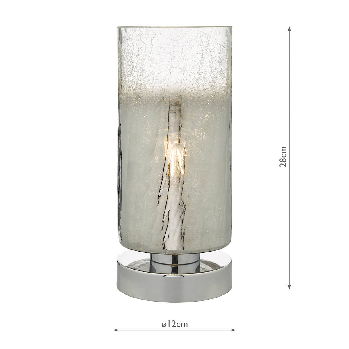 DEENA TL CRACKLE GLASS TOUCH