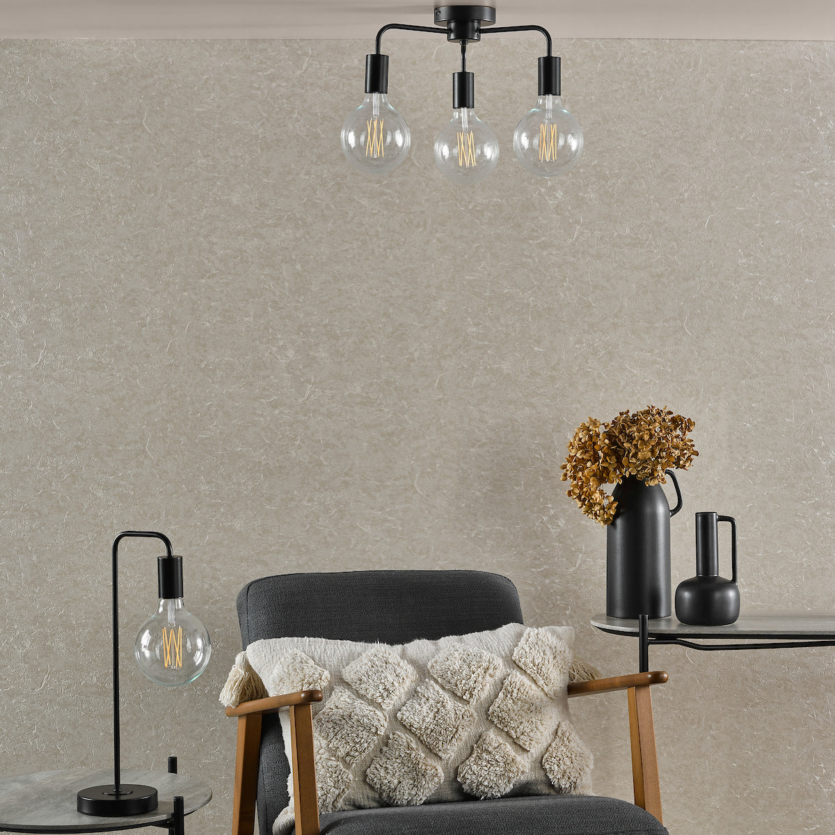 DENA 3LT FLUSH BLACK