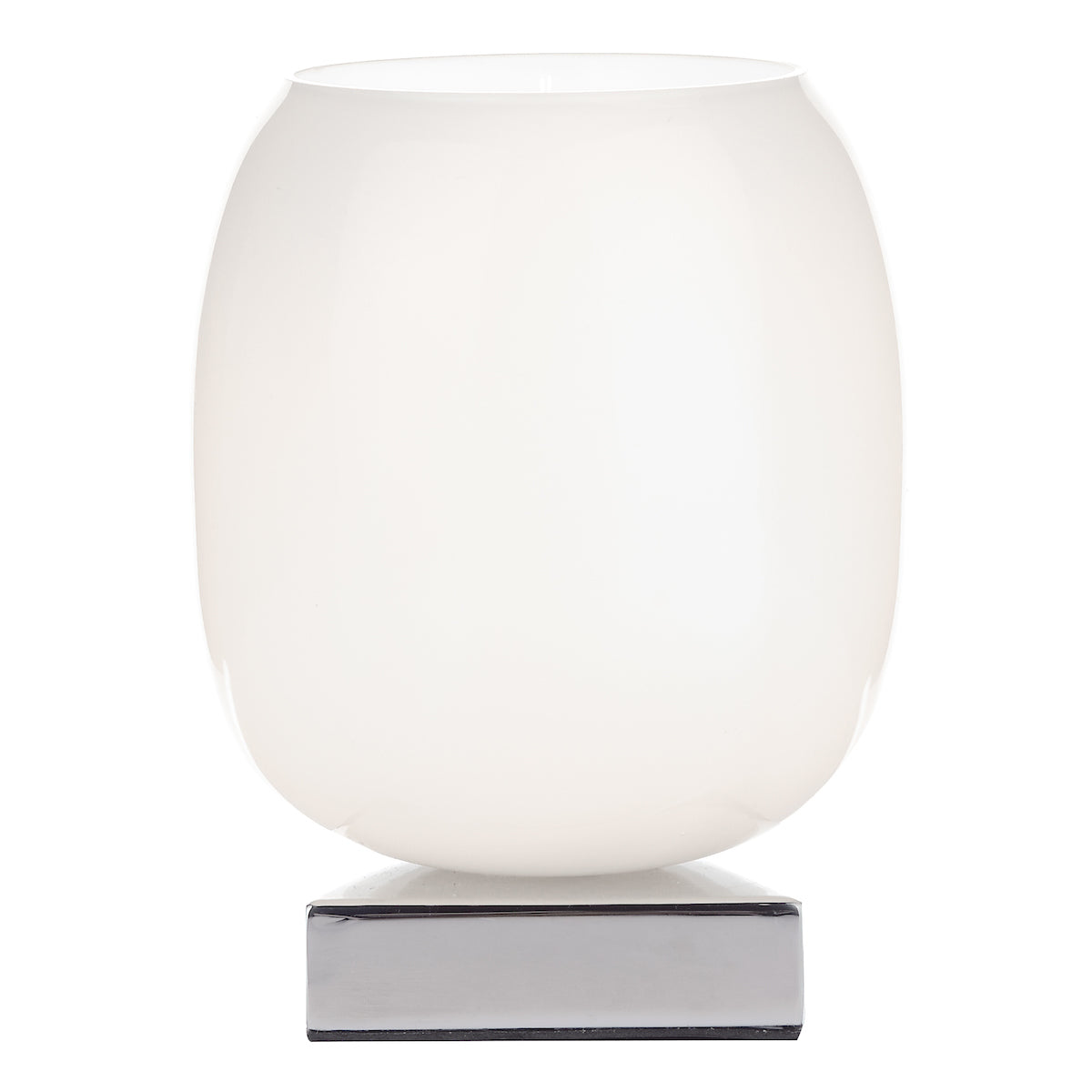 DINO TL POL CHR CW WHITE GLASS SHD TOUCH