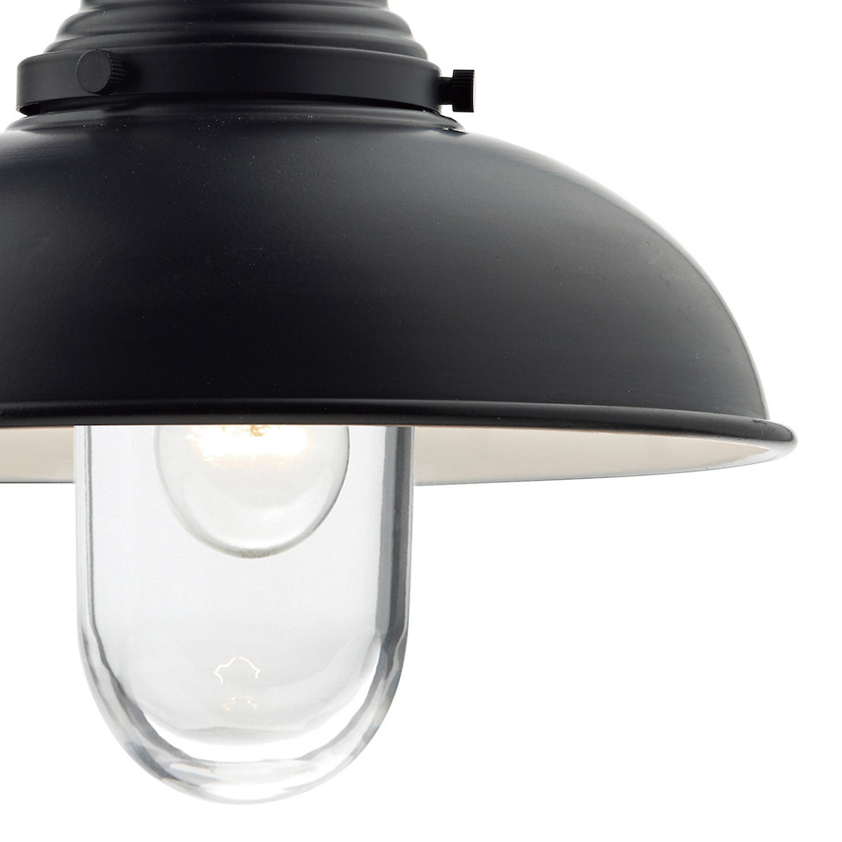 DYNAMO 1LT WALL BRACKET MATT BLACK IP44