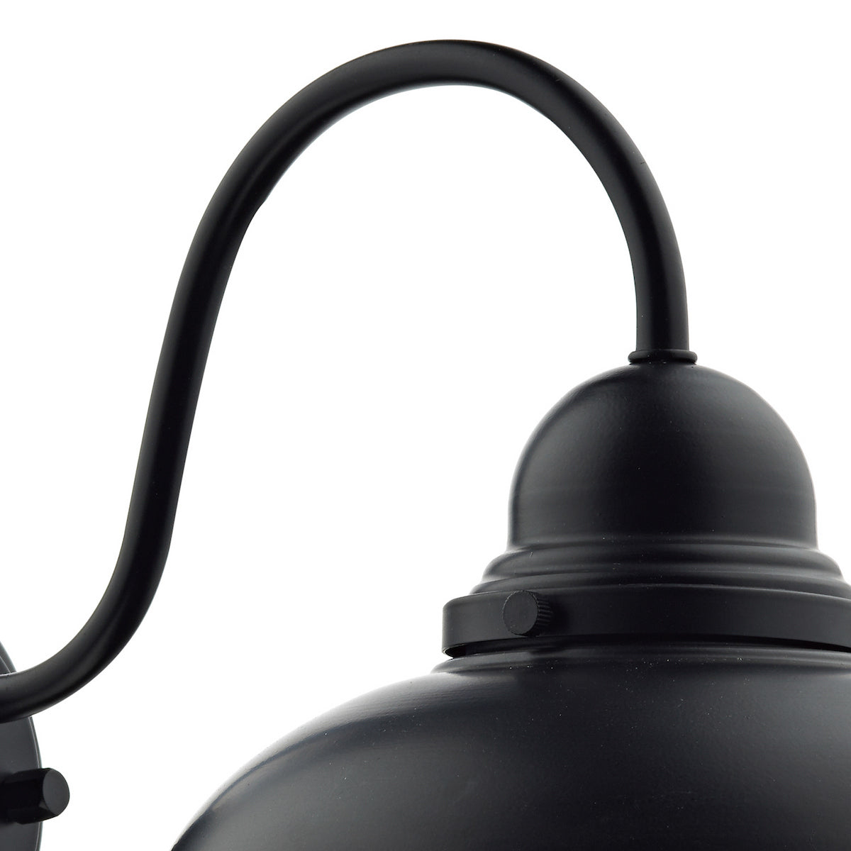 DYNAMO 1LT WALL BRACKET MATT BLACK IP44