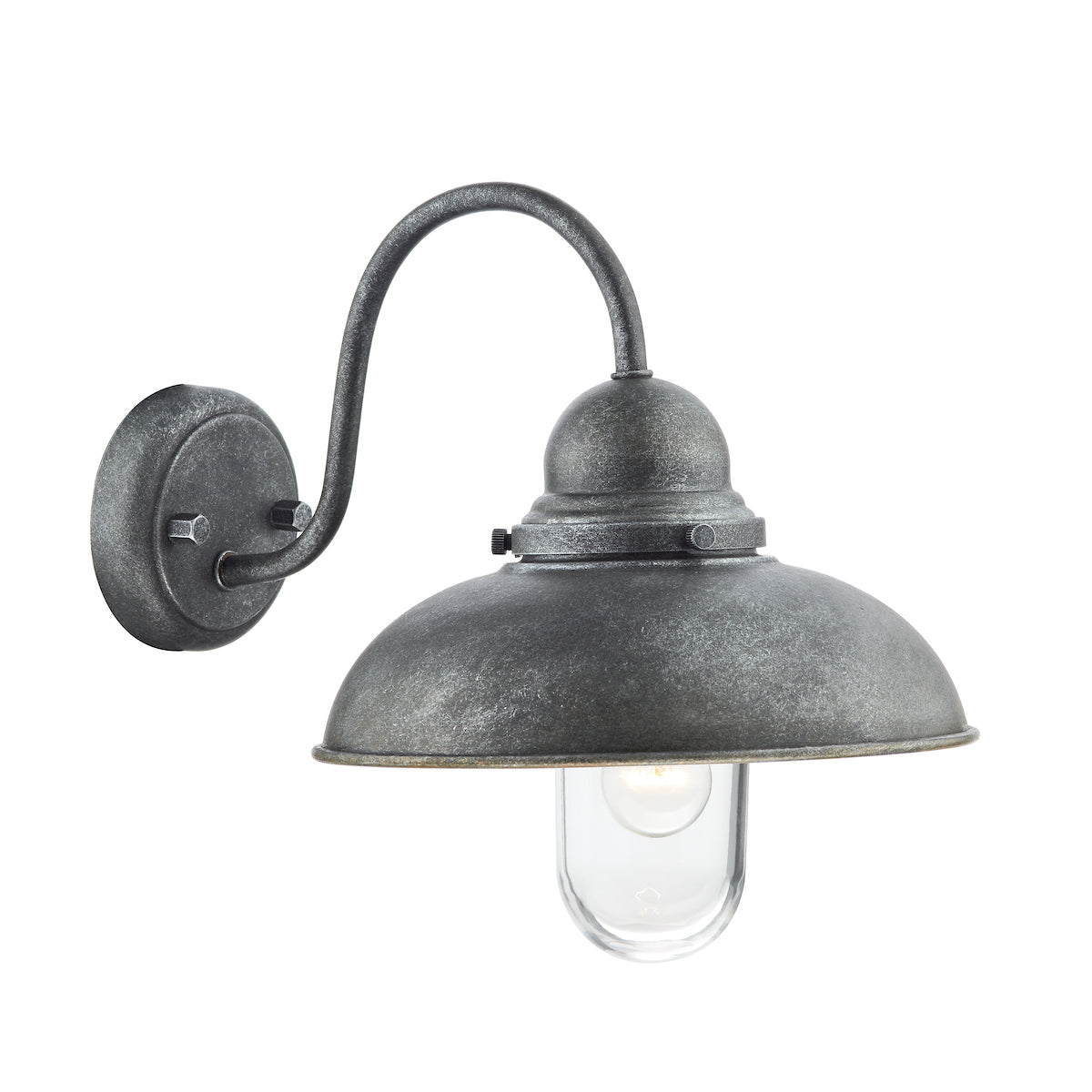 DYNAMO 1LT WALL BRACKET AGED IRON IP44