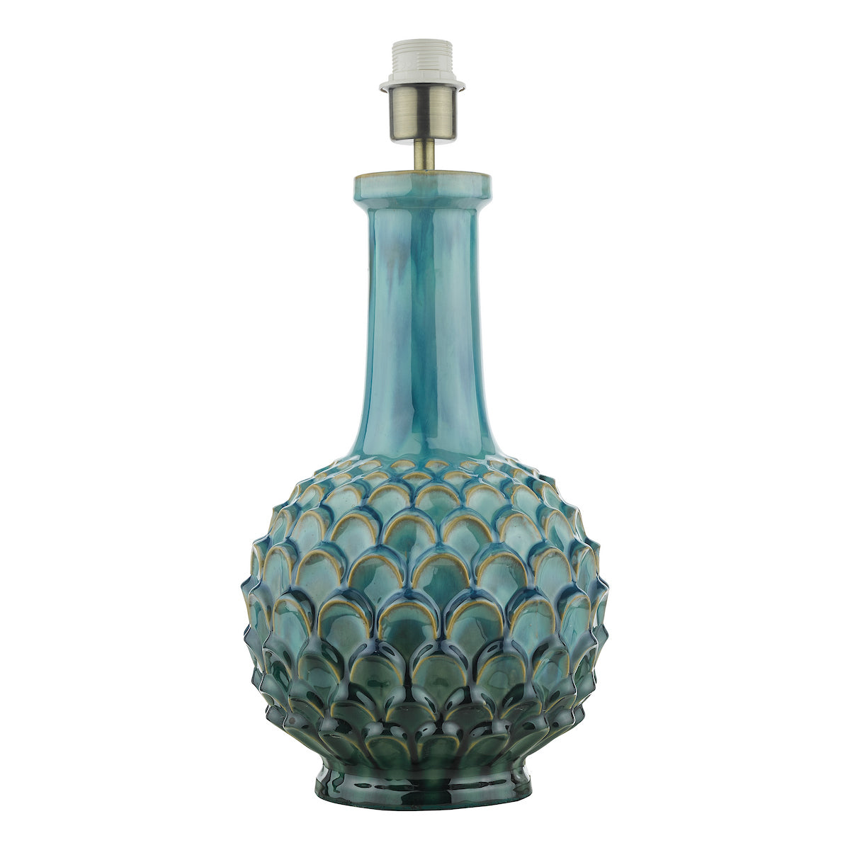 EDLYN TL BLUE GREEN CERAMIC BASE ONLY