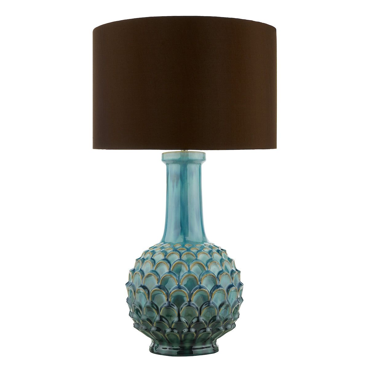 EDLYN TL BLUE GREEN CERAMIC BASE ONLY