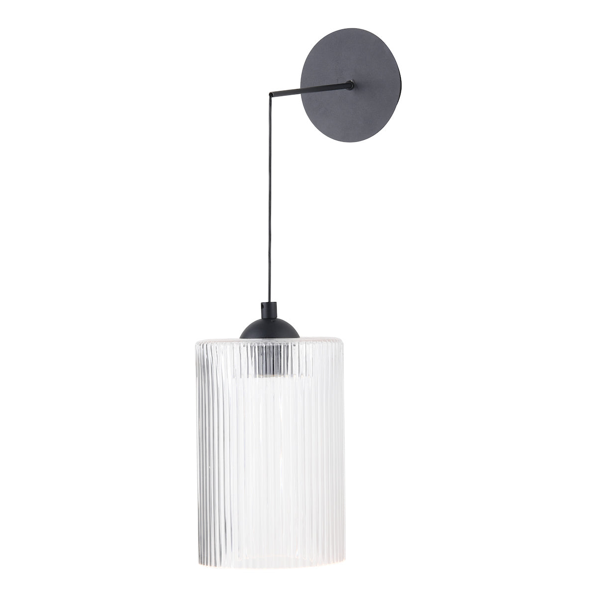 ACCESSORIES CYLINDER RIBBED GLASS E27 FOR MIX AND