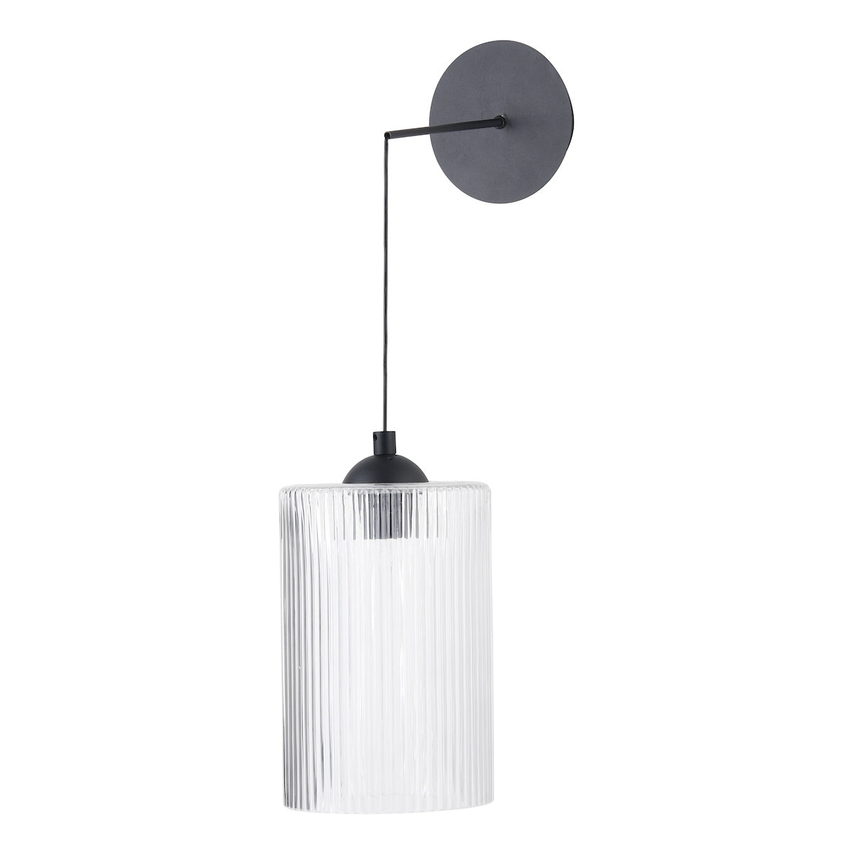 ACCESSORIES CYLINDER RIBBED GLASS E27 FOR MIX AND