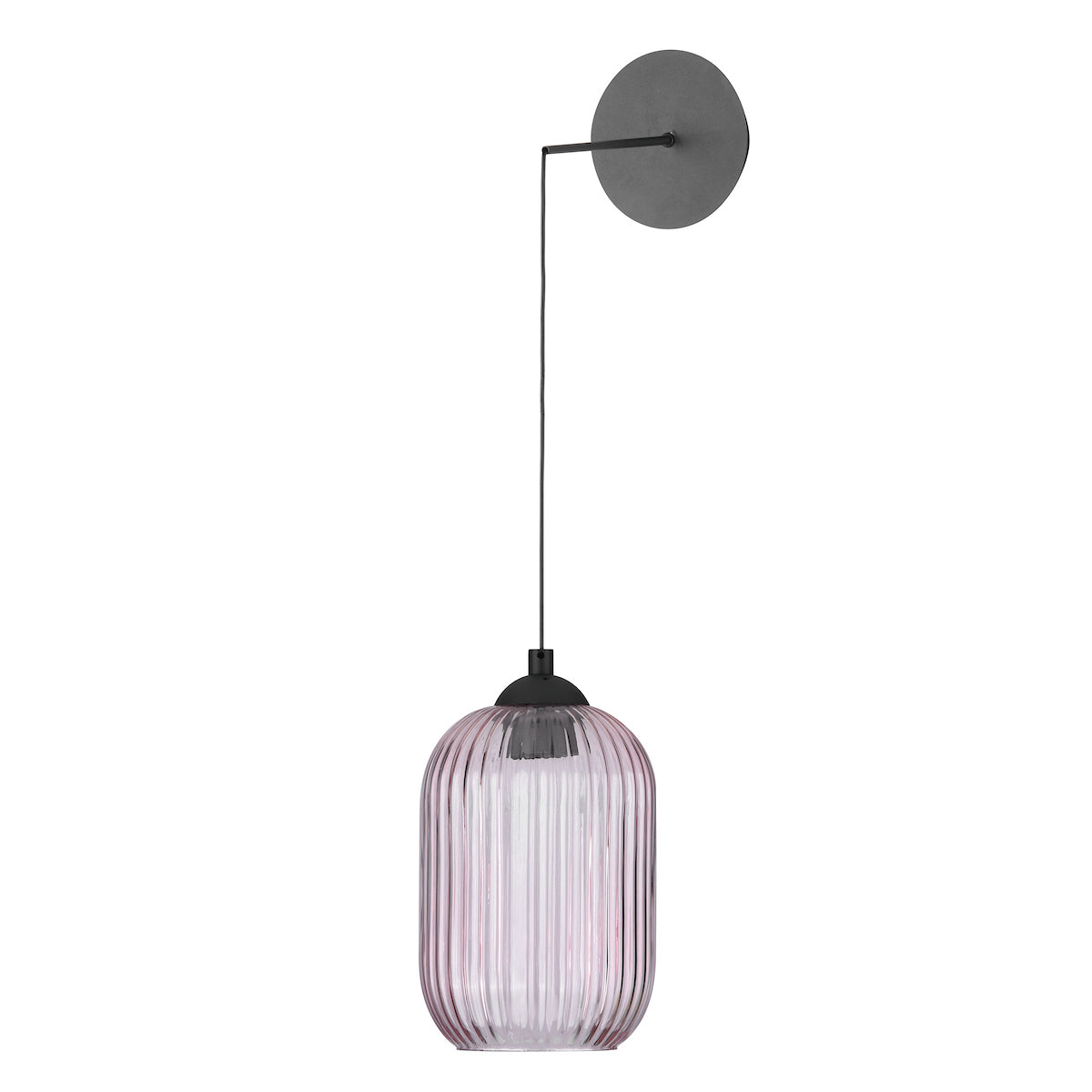 SAWYER PINK RIBBED GLASS EASY FIT