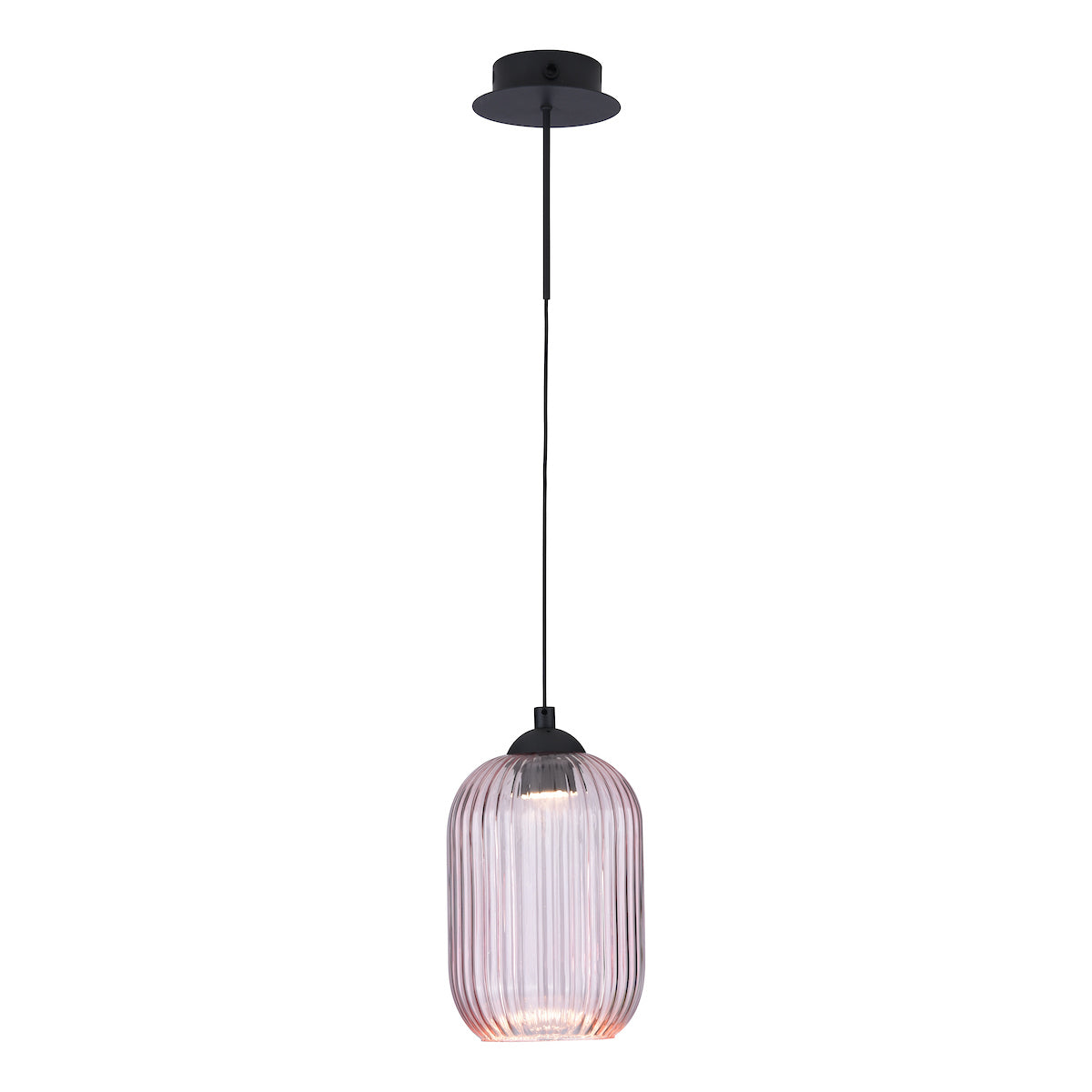 SAWYER PINK RIBBED GLASS EASY FIT