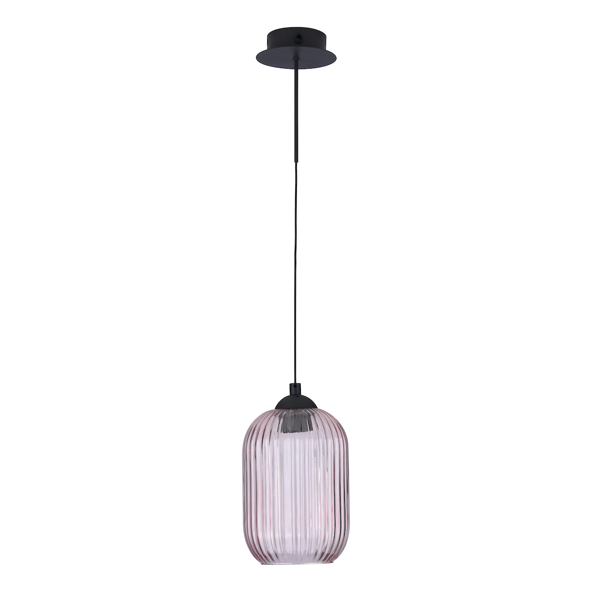 SAWYER PINK RIBBED GLASS EASY FIT