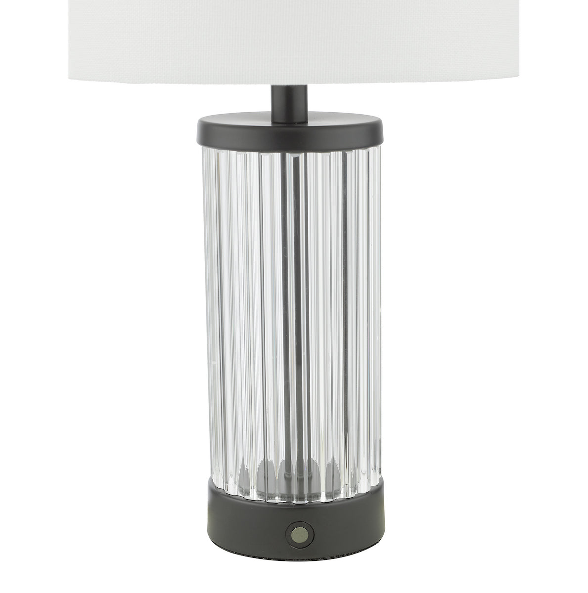 ENRICO BATTERY LED TABLE LAMP CW SHD BLACK