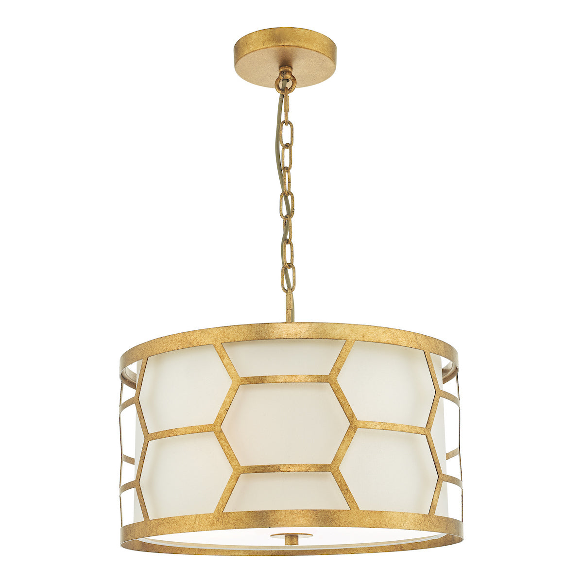 EPSTEIN 3LT PENDANT GOLD IVORY