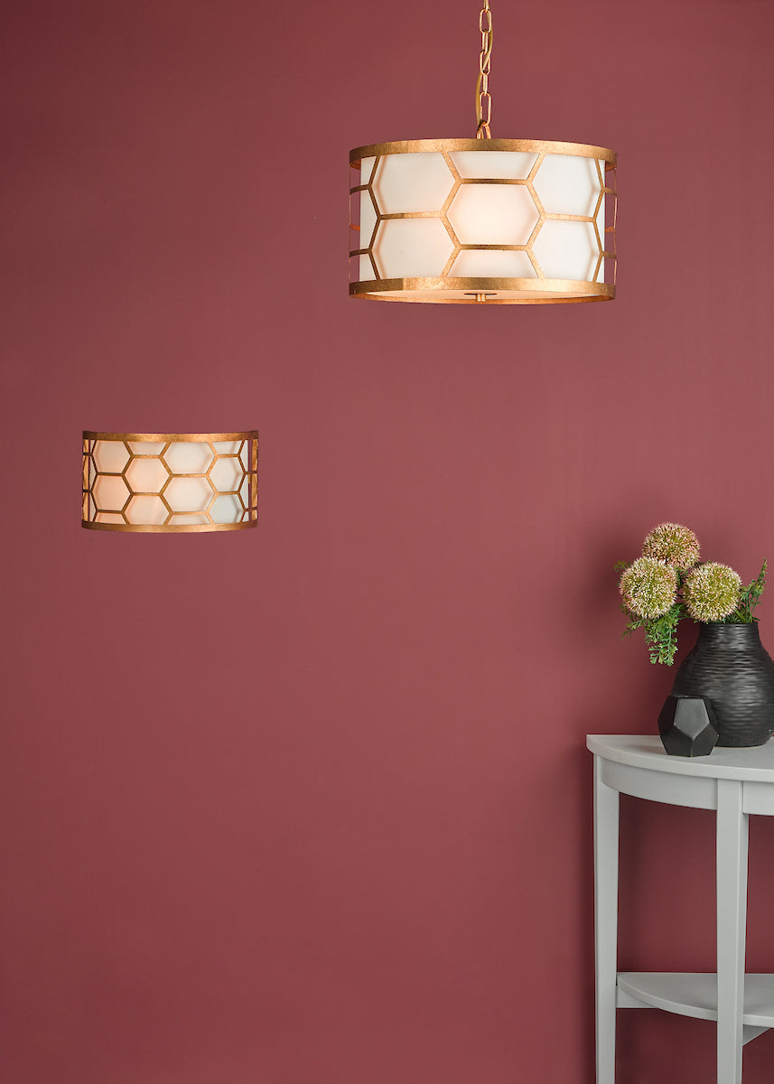 EPSTEIN 3LT PENDANT GOLD IVORY
