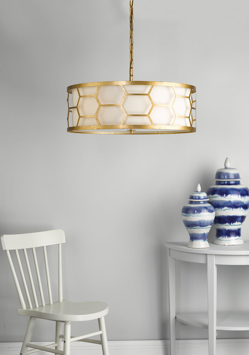 EPSTEIN 4LT PENDANT GOLD IVORY