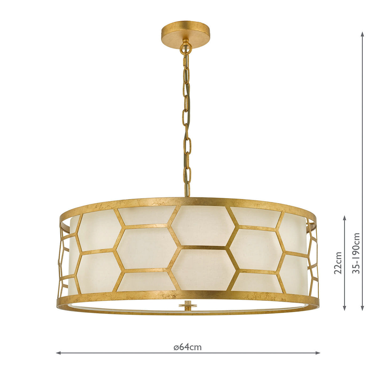 EPSTEIN 4LT PENDANT GOLD IVORY