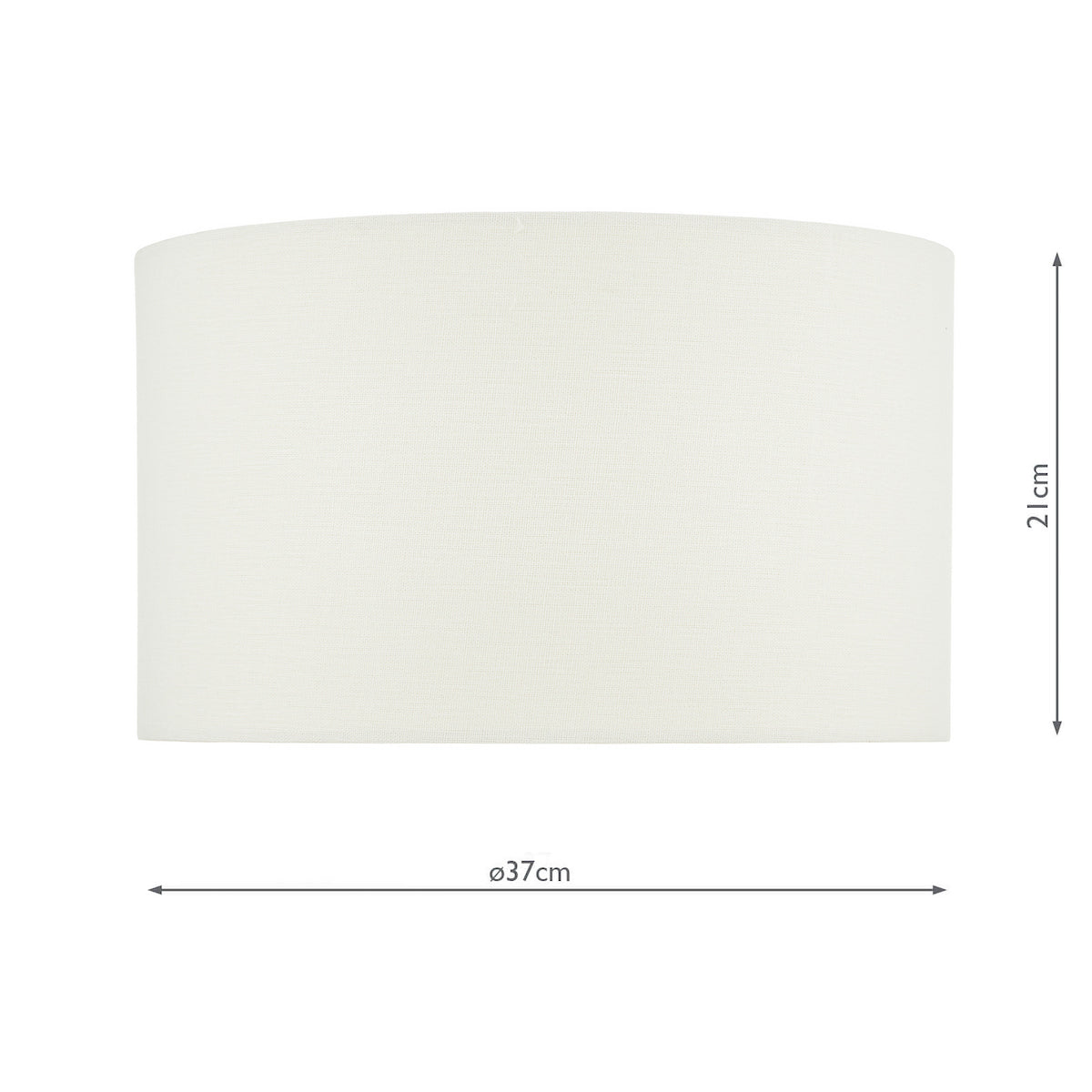 ESAROSA WHITE LINEN SHADE FOR ESA4210
