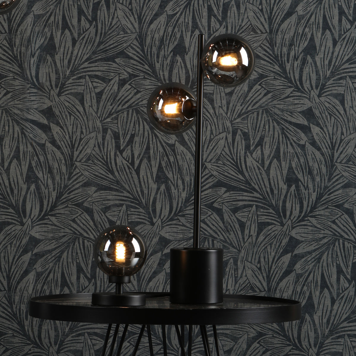 ESBEN TL TOUCH MATT BLACK CW SMOKED GLASS