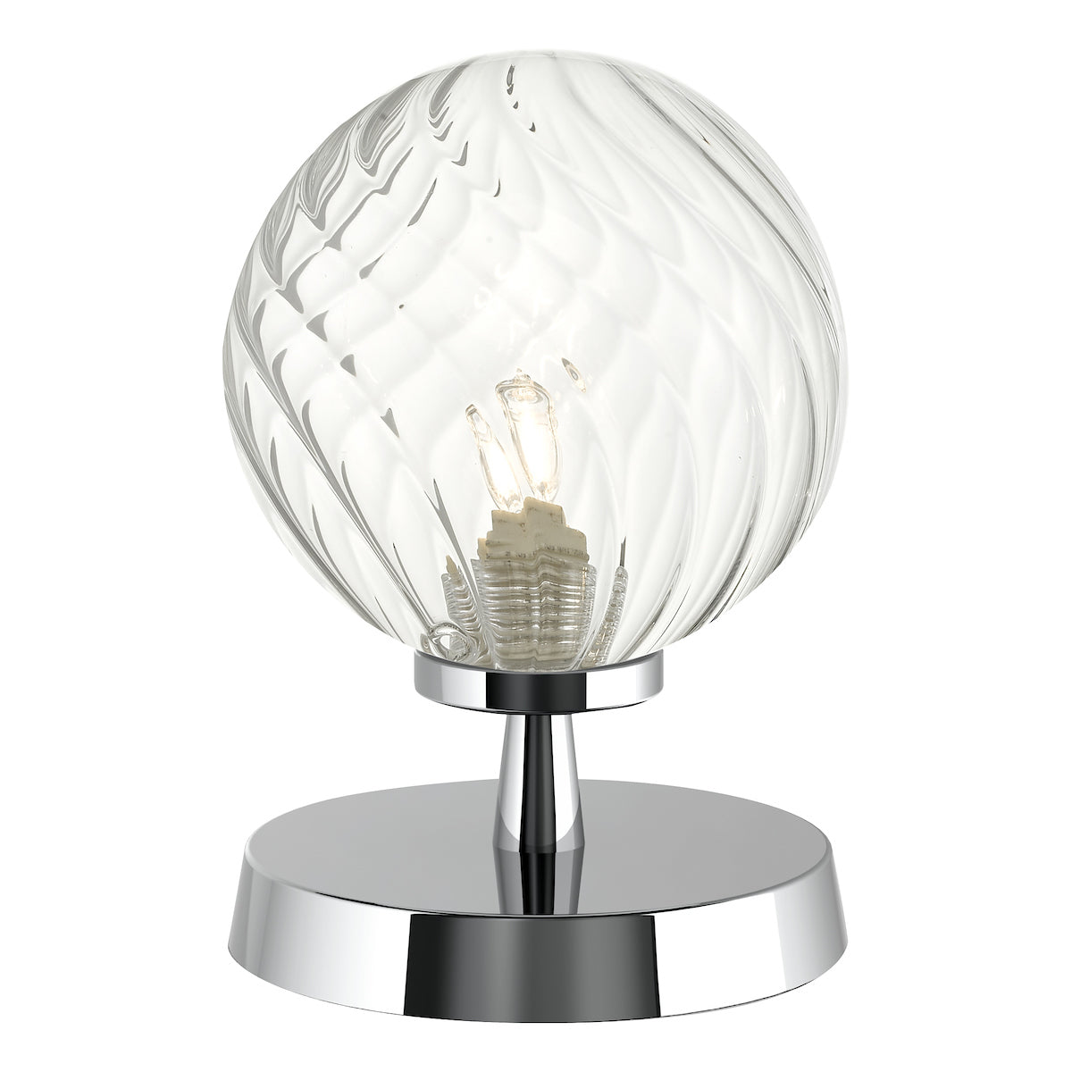 ESBEN TL TOUCH POL CHR CW TWISTED GLASS