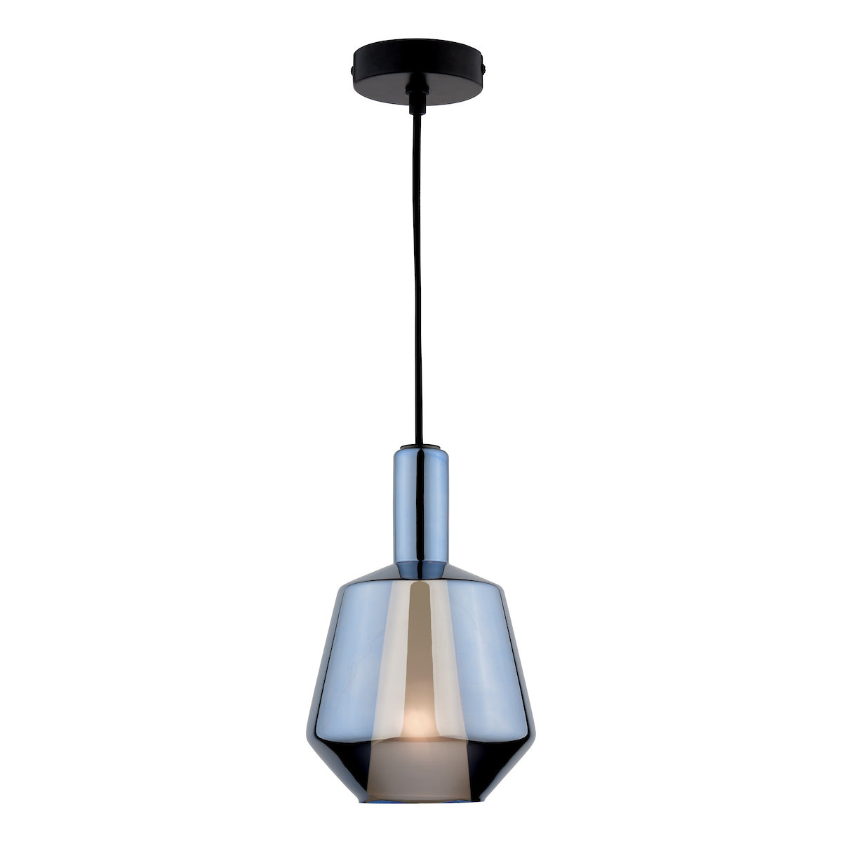 ESMERALDA 1LT PENDANT BLUE & OPAL SMALL