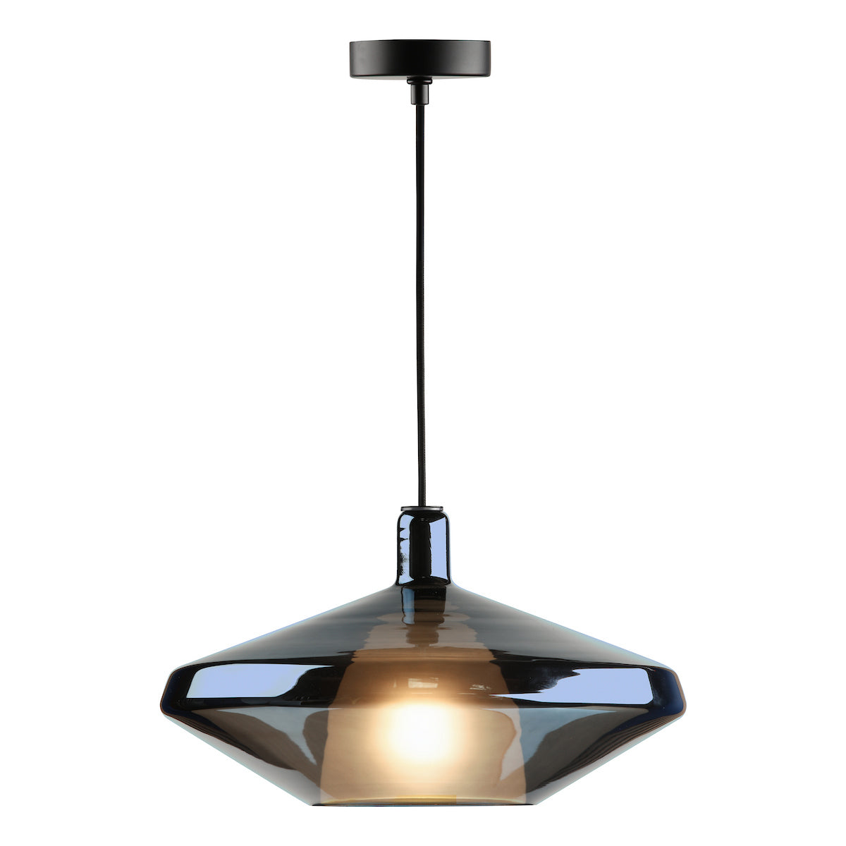 ESMERALDA 1LT PENDANT BLUE & OPAL LARGE